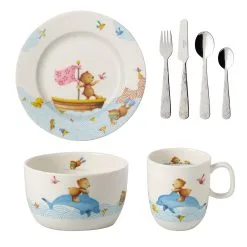 Villeroy & Boch Happy As A Bear Lasten Astiasto Ja Aterimet