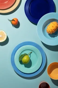 Lyngby Porcelæn Rhombe Lautanen Ø 23 Cm -Umage Kauppa 510557 01 4 EnvironmentImage 7072979a61