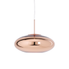 Tom Dixon Copper Wide -riippuvalaisin LED 50 Cm