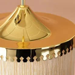 Warm Nordic Fringe Riippuvalaisin -Umage Kauppa Fringe pendel cream white detalj 59a404b549